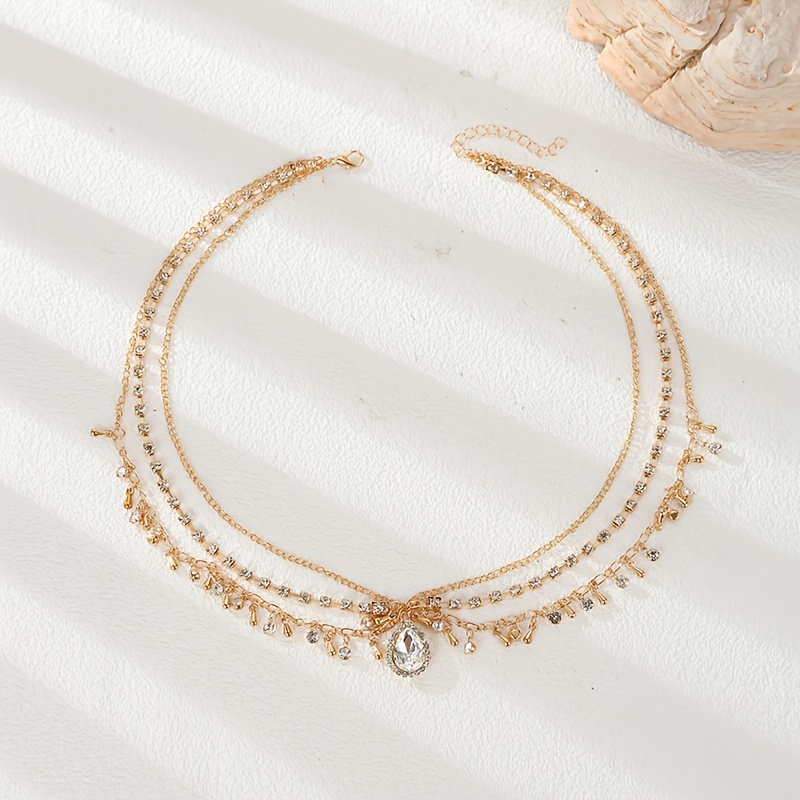 1pc Pendente Elegante Vintage Gota de Água 2