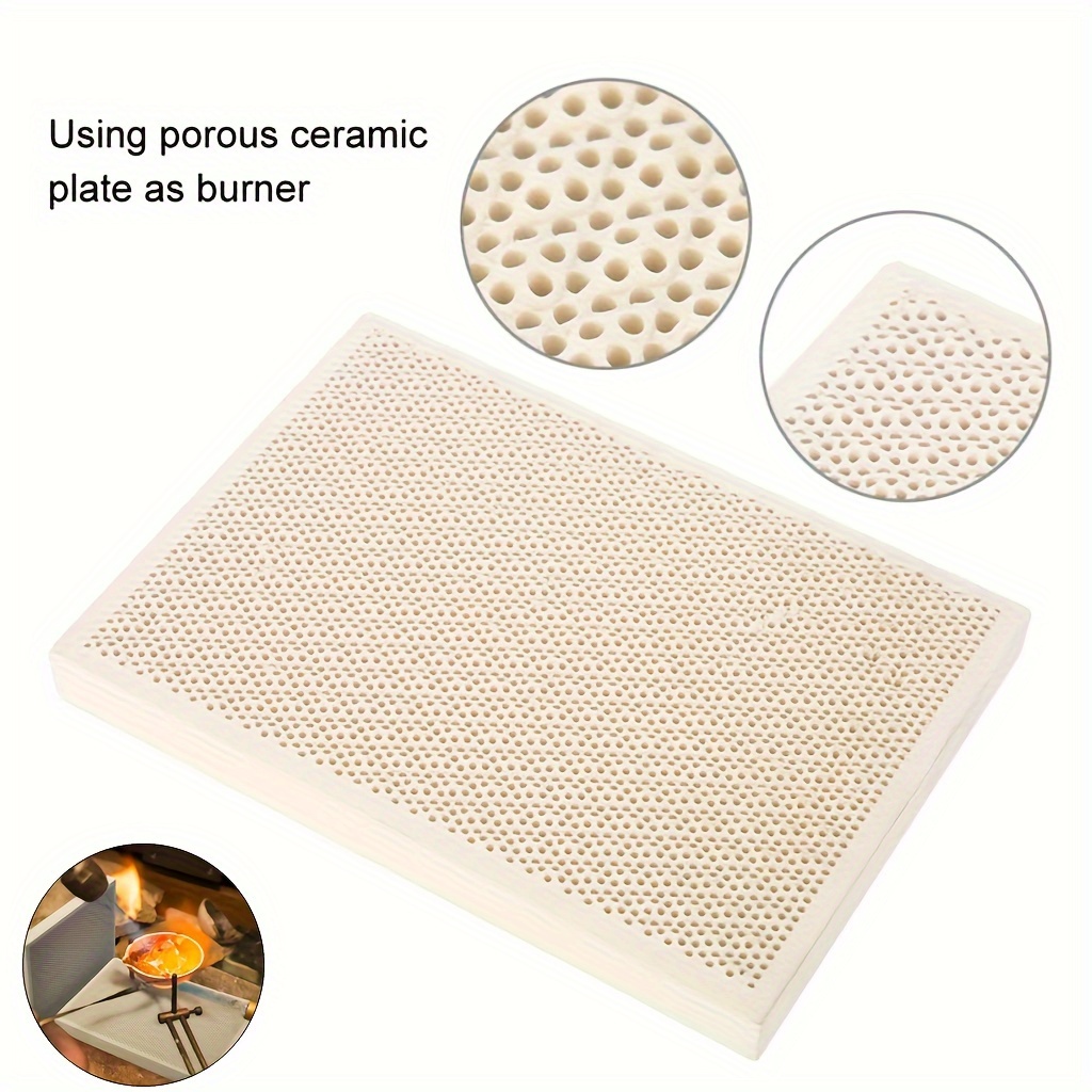 

Premium Ceramic Honeycomb Soldering Board - Ideal For Jewelry Making, Gold Melting & Casting Tools