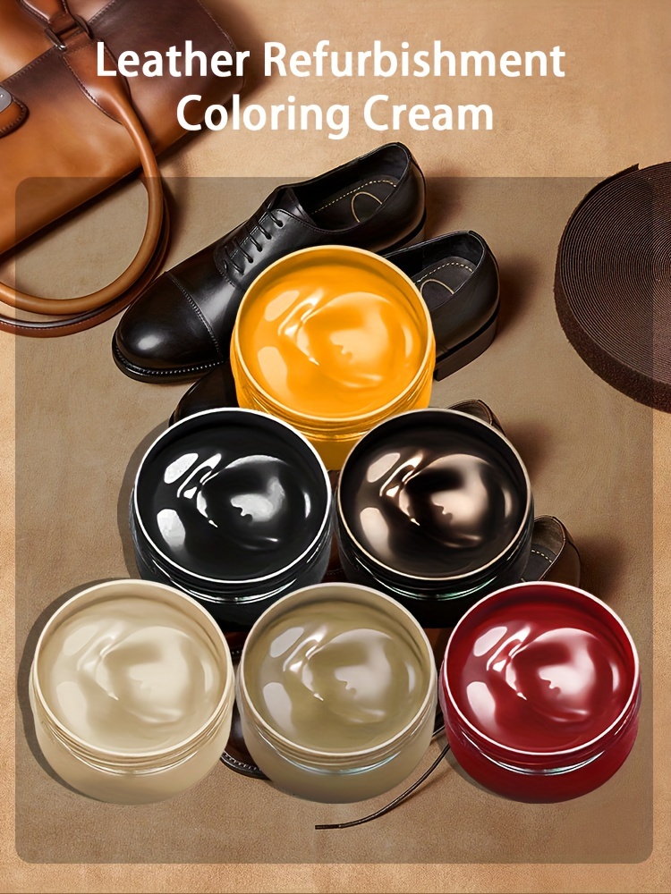 1pc Leather Dyeing Agent, Leather Color Repair Cream, Leather Ware Renovation And Maintenance Dye