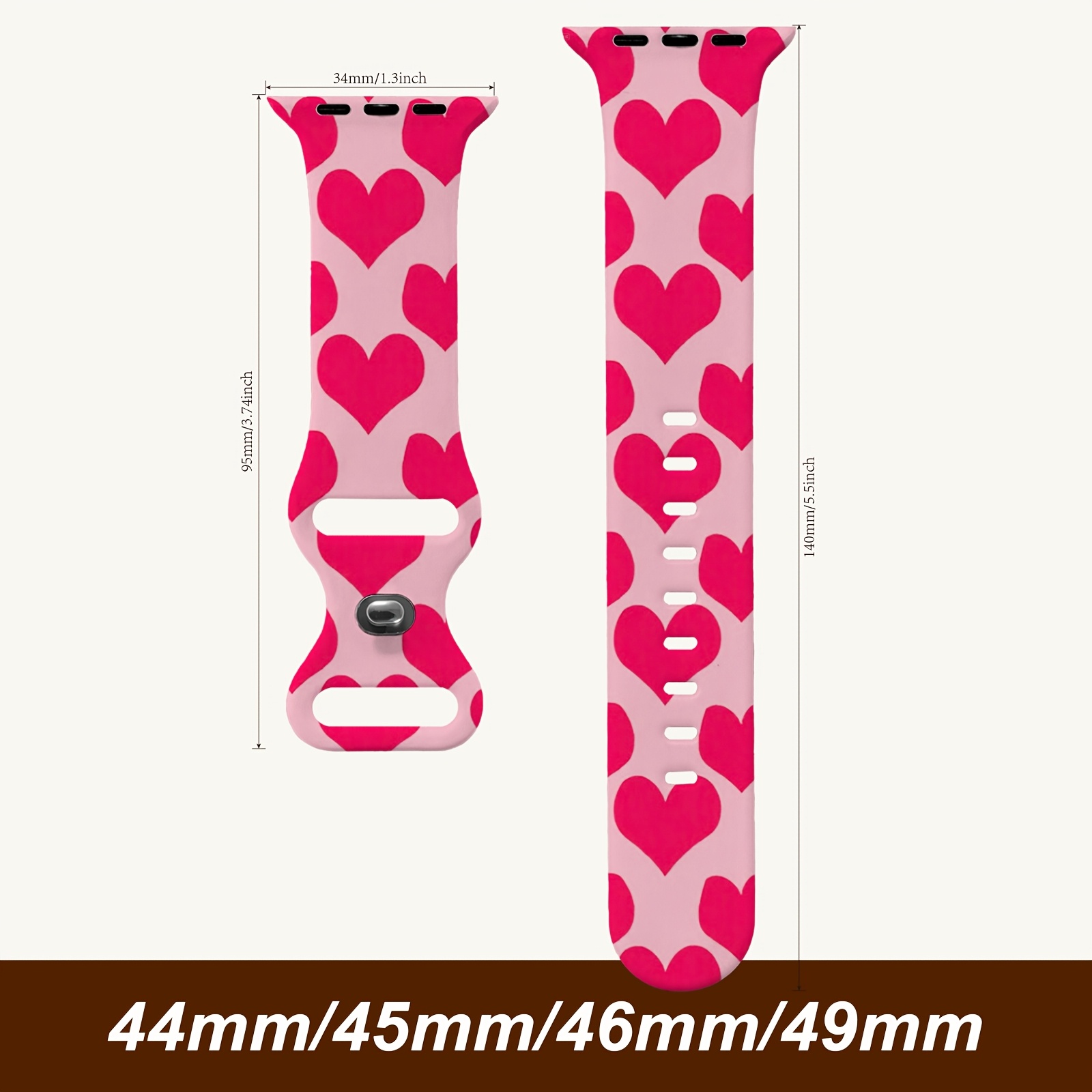 Image of Watch Bands Straps Fancy Iwatch Bands Cute Bands Designer Colorful /9/10 Floral Watch Series 5/6/7 Bands Sweatproof Moisture Wicking Comfortable Braided Lightweight Water Activities Heart Rat
