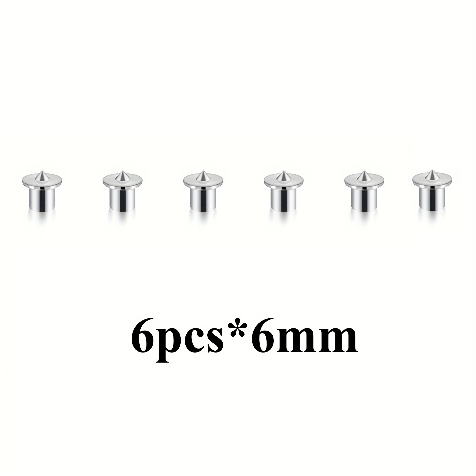 6pcs Dowel Pins Center Point Set, Dowel And Tenon Center Transfer Plugs Doweling Centering Pins Transfer Plugs Drill Hole Tool For Center Point Woodworking Additions