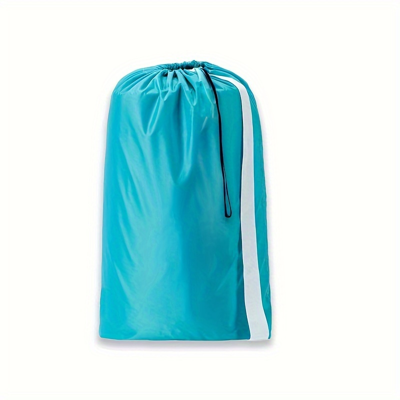 E-shop 1/2er Pack XL Wäschetasche mit Tragegurt, robuste Reise-Wäschetasche, -Schmutzwäsche-Schultertasche mit Kordelzug, einfache Passform für
