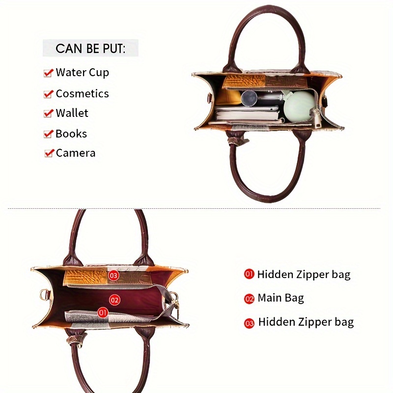 top handle handbags for women western retro crossbody satchel purse leather handbag with adjustable strap Product details 4