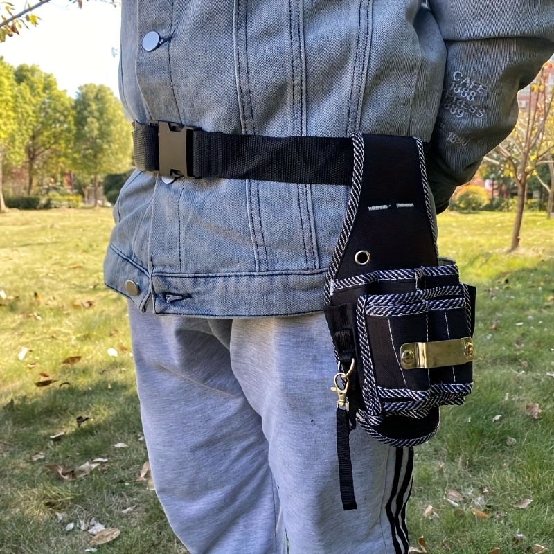 

1pc Of A New Electrician' Screwdriver Holder Bag, Belt.