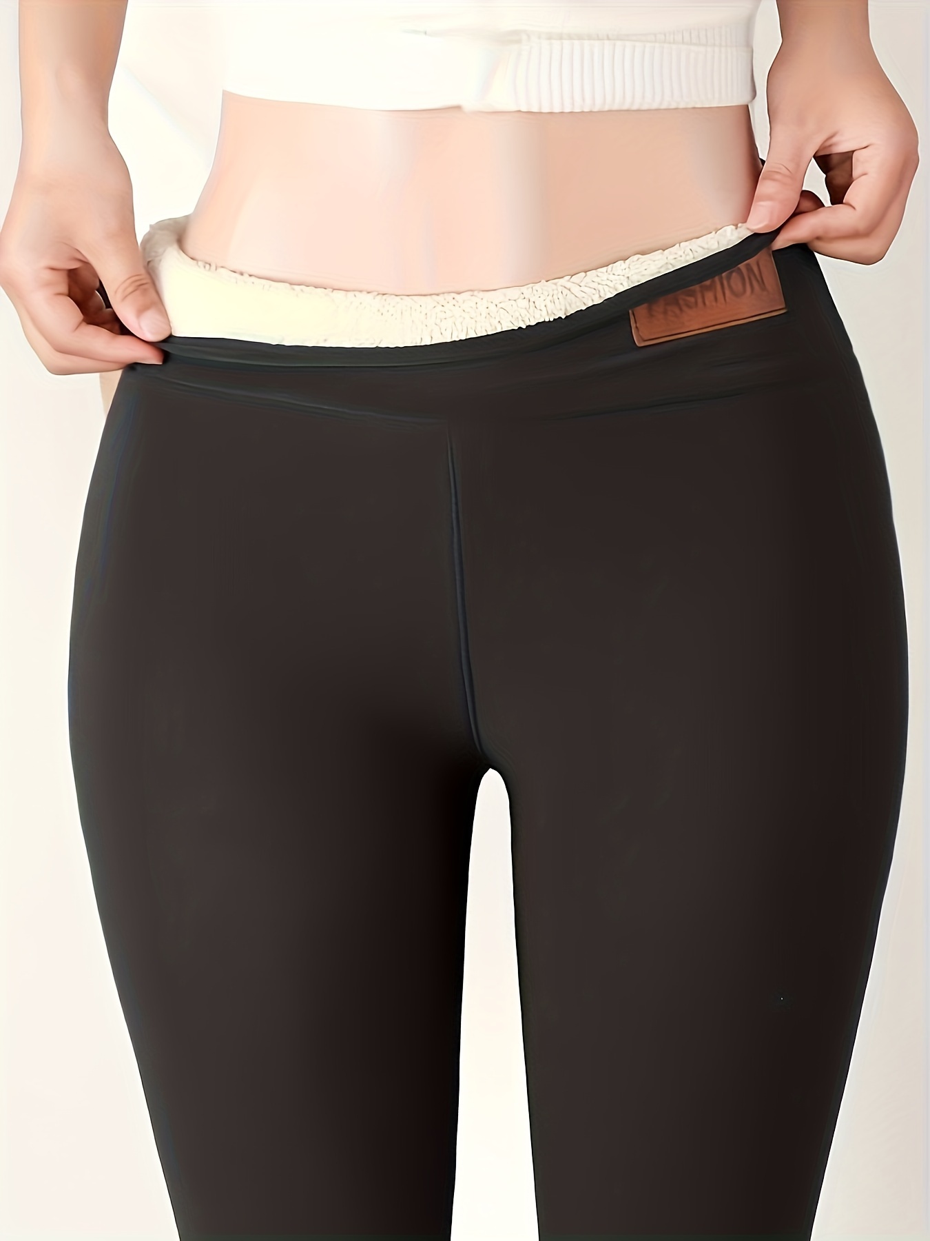 collants en velours taille haute pour femmes, cibles sports dhiver, fitness et yoga - au chaud et confortable pendant lexercice, accessoires de sport Détails du produit 13