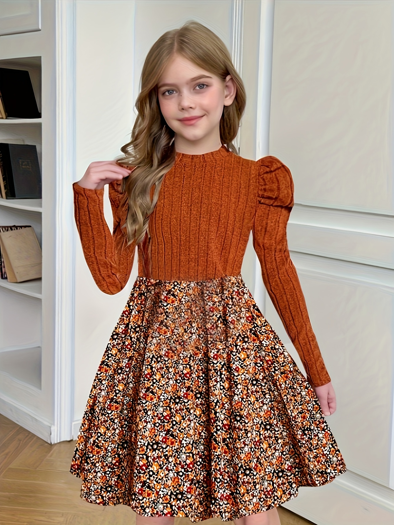 winter dresses for girls sold on Temu United States