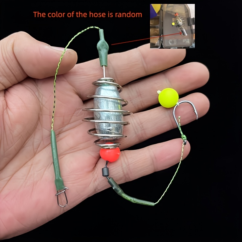 E-shop 1/5 Pack Günstige Langlebige -Sinking Schwimmperlen Angelrigs mit 40g/1,41oz Bleigewicht / Speziell für Karpfenangeln / Outdoor Sport / Keine