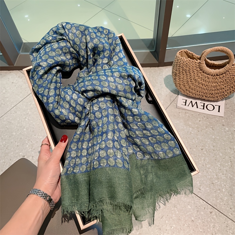 

Thin Scarf For Women Korean Style Spring And Scarf Long Yarn Scarf Summer Sun Protection Large Shawl Air Conditioner Towel