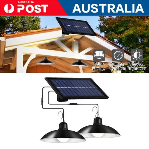 solar ceiling lamp outdoor solar led lamp single double head ceiling decoration ip55 indoor barn room rv decoration lamp for campers rv lamp suitable for outdoor rv and camping gift for christmas and halloween