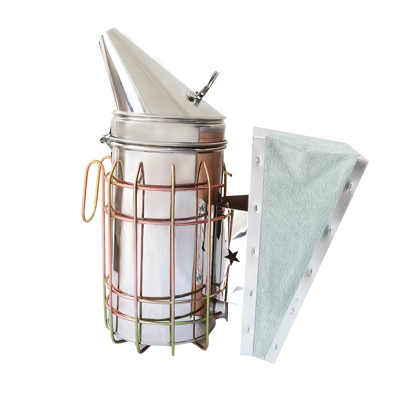 1pc Stainless Steel For Bee Hive With Heat Shield, For Beekeeping Equipment, For Beekeeping Supplie For Beekeeper