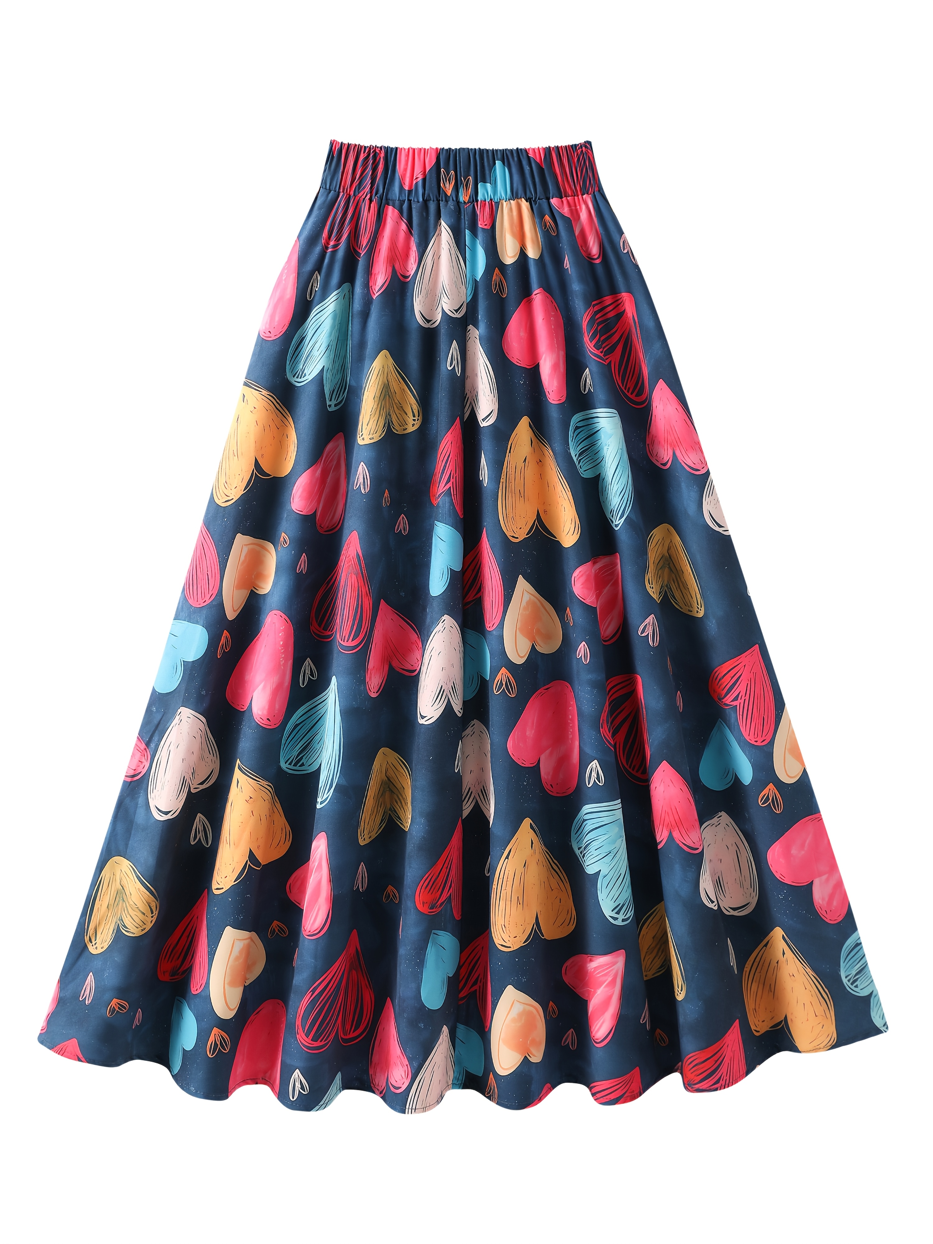 plus size plus size a line skirt length short medium Temu Ireland