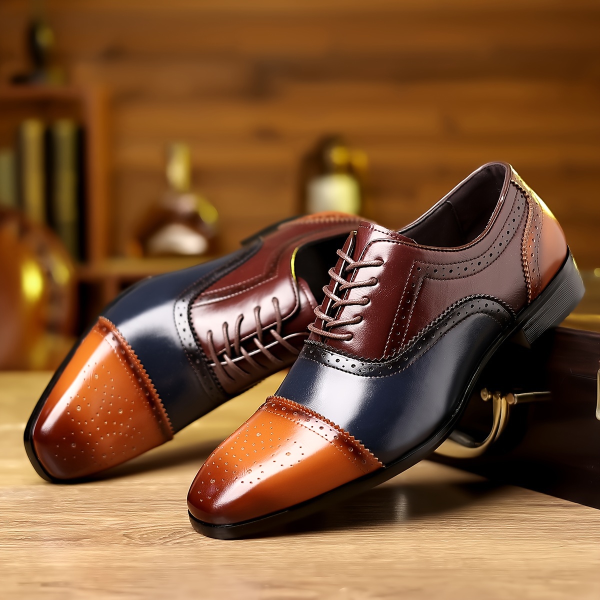 Dress Shoes Brogues 2019 Brown Shoes Brogue Style Men's Oxfords
