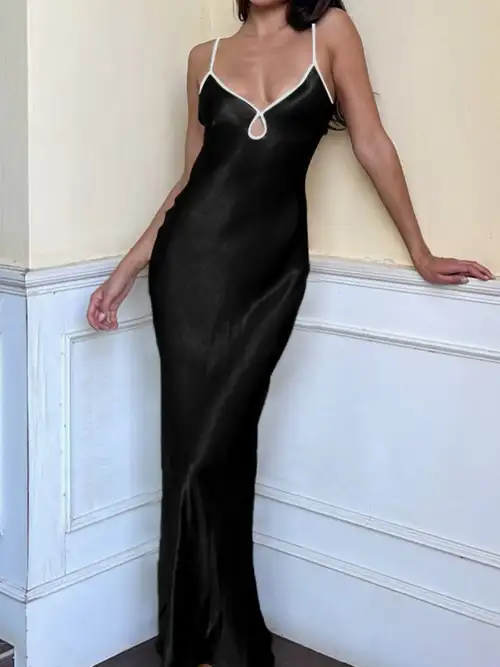 tight black halter dress Sexy Black Dress - Halter Dress - Ponte Knit Mini Dress - Dress