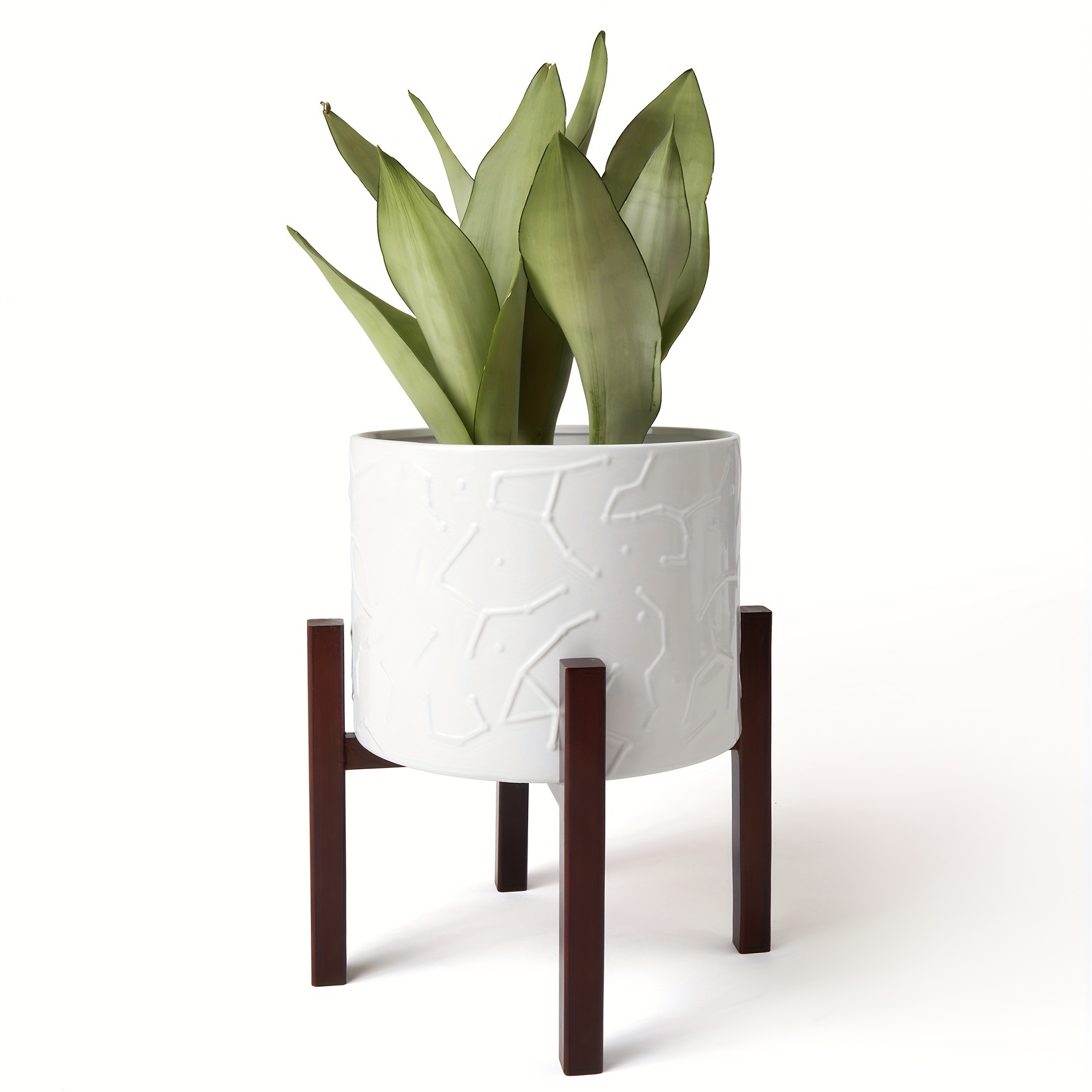 plant stand for indoor Japandi Corner Plant Stand | Home Decor