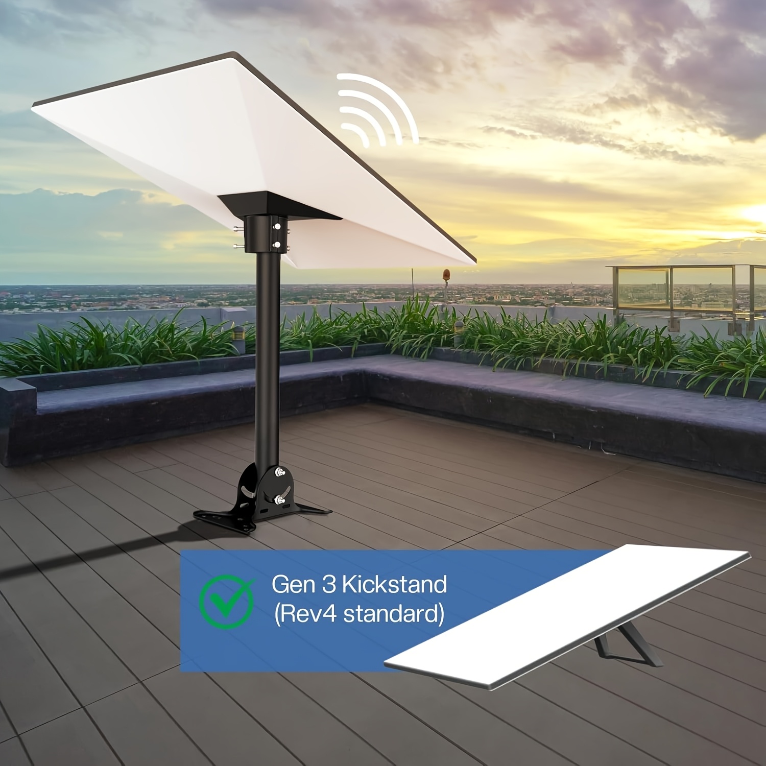 Ensemble de tuyaux droits GEN7.62 cm Noir