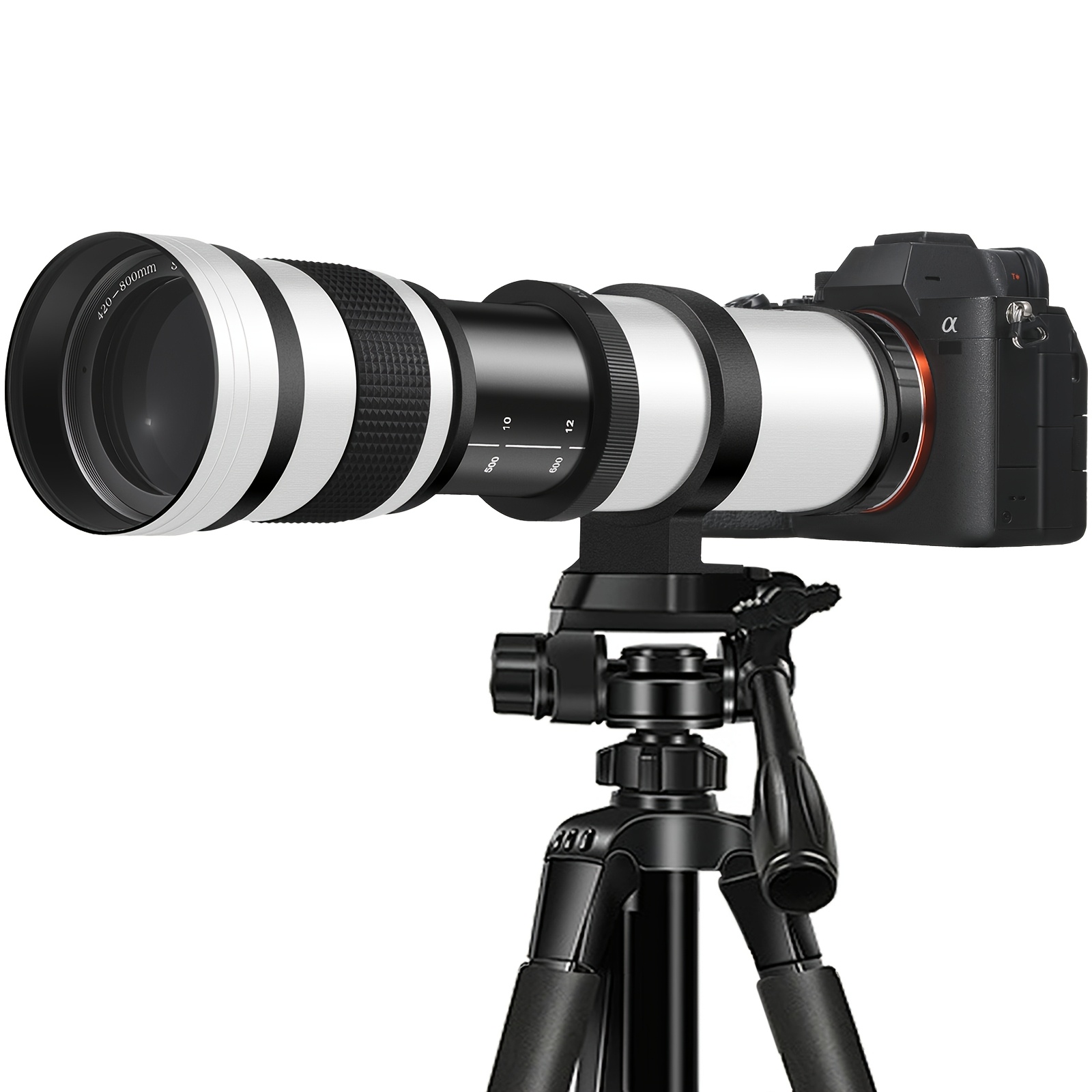 420 800mm f/8. テレフォトレンズ カノン ニコン dslr カメラ用