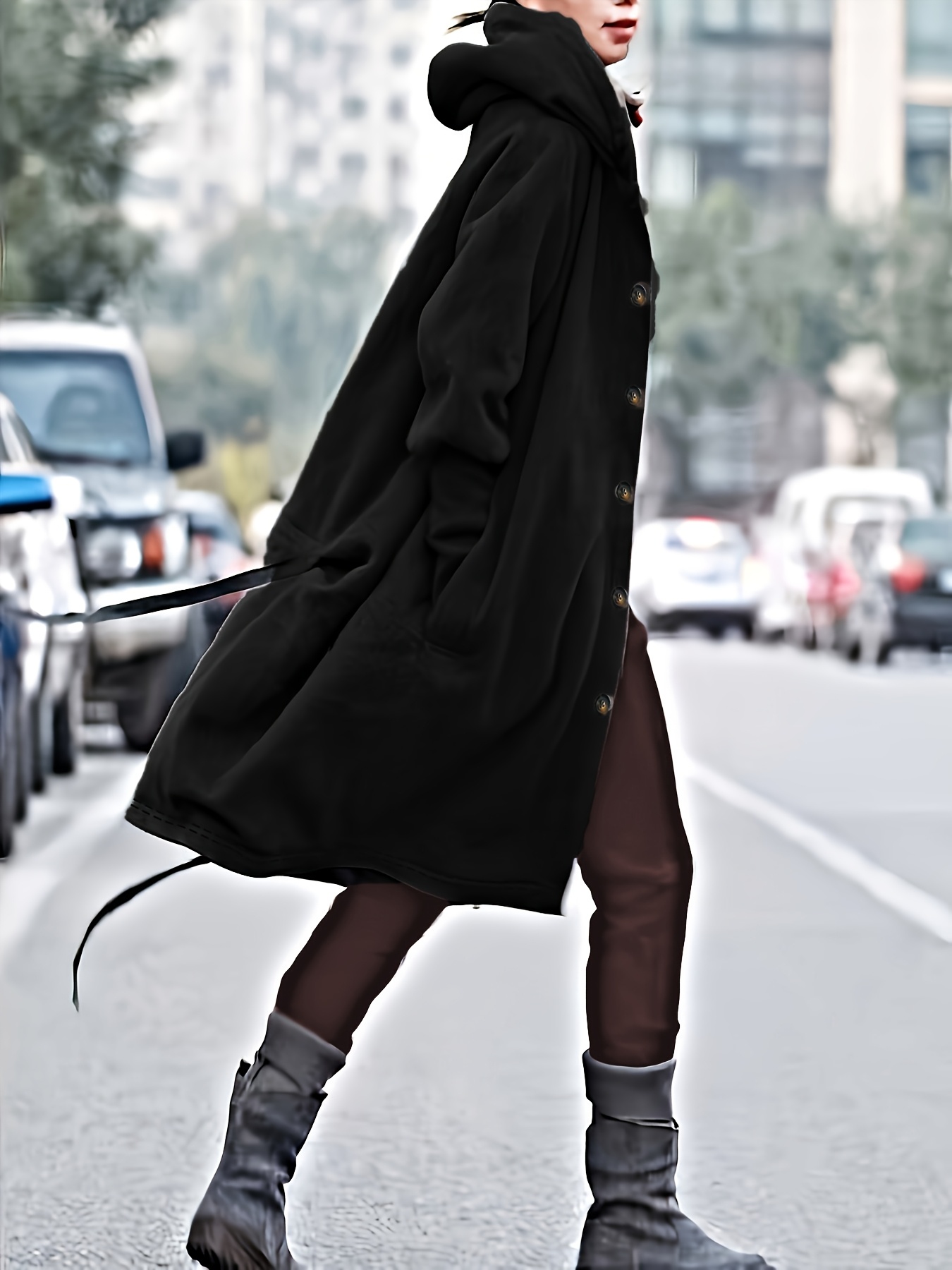 übergröße bequemer kapuzen sweatshirt jacke damen in Temu Germany