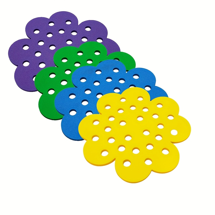 Image of 4 Colored Floating Bee Islands, With Pools And Tanks Serving As Water Stations For Bees, And Decorative Water Surfaces In 's Fish Pond And Aquarium