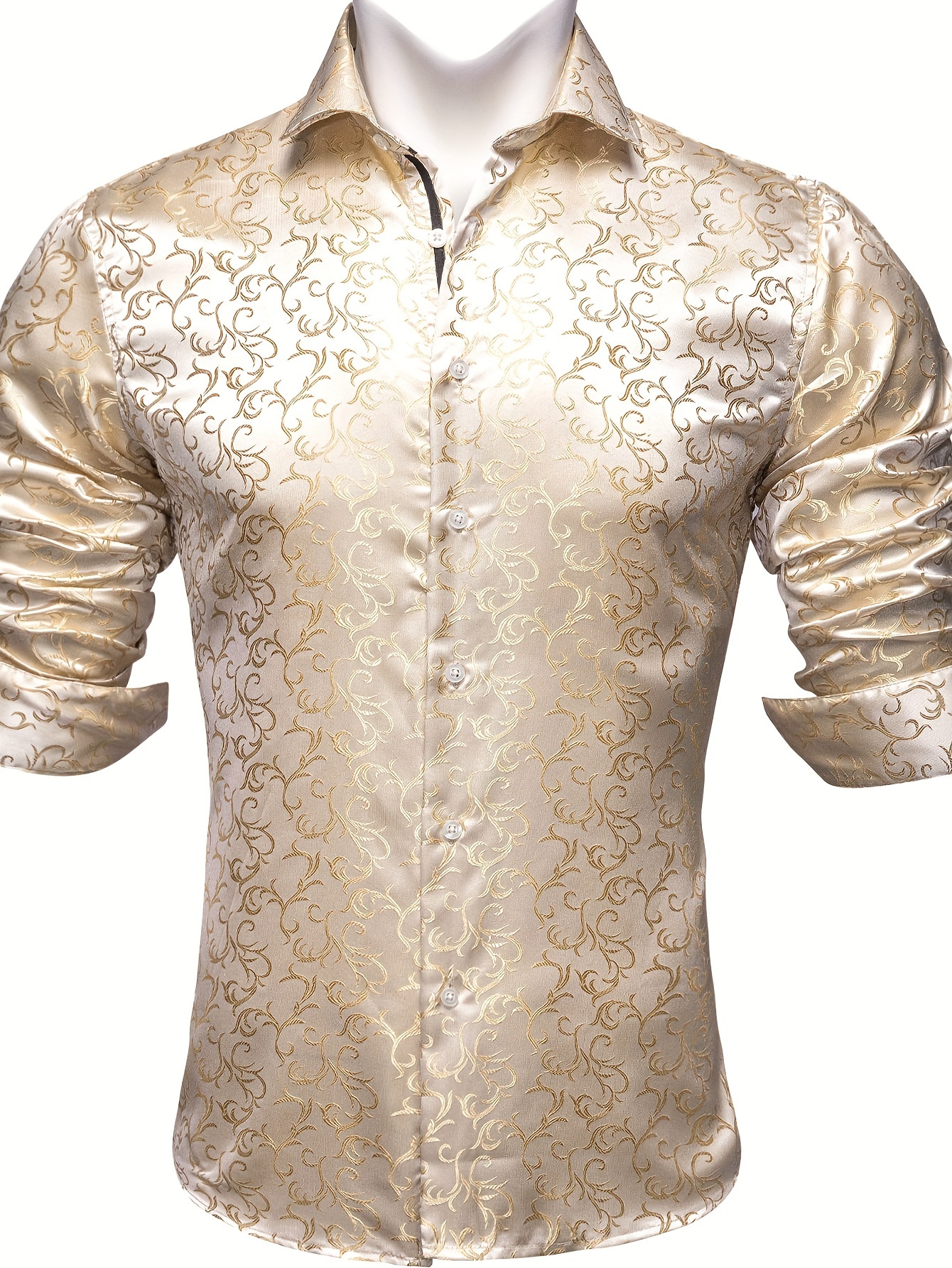 Estilo Romántico Estilo De Vestimenta Para Hombres Camisa Elegante