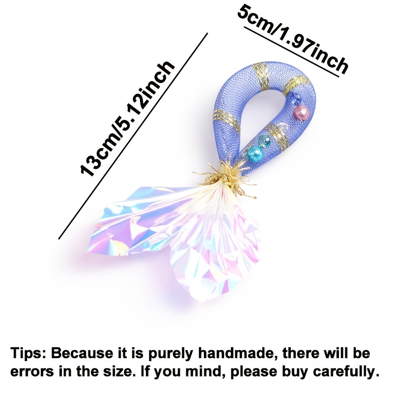 3pcs Creative Self-Hi Ring Paper Fish Tail Cat Toy
