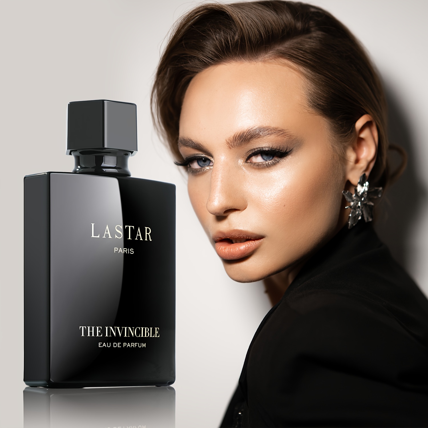 LASTAR Black Classic Pheromone Perfume for Women & Men - Long-Lasting Woody Scent with Violet Leaf, Sandalwood & Musk, Elegant Black Luxury Gift Box, Unisex Cologne for Dating & Special Occasions, Holiday Surprise Gift for Wife, Girlfriend