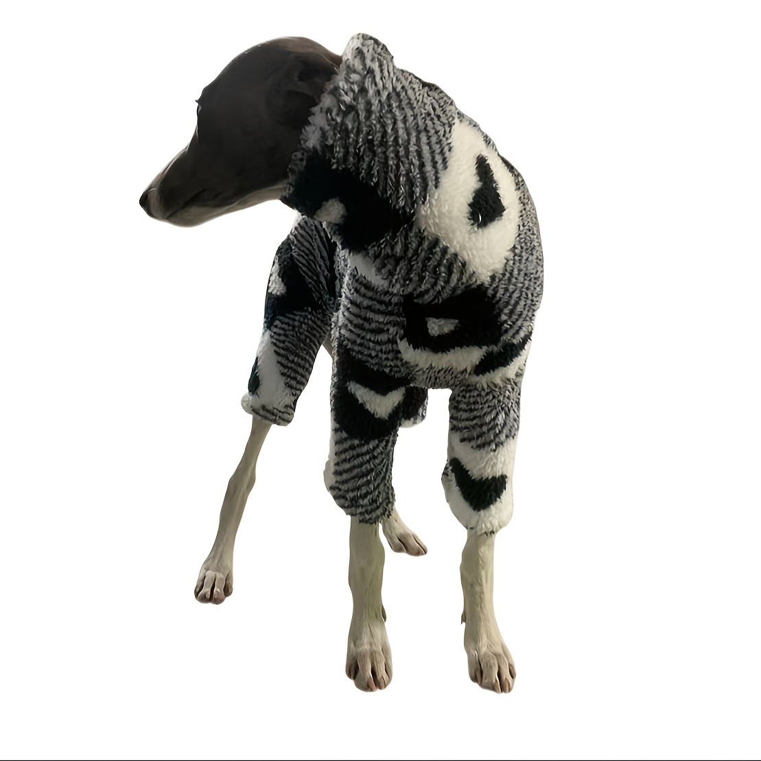 Trendy Printed Fleece Dog Apparel for Autumn/Winter, Warm & Stylish