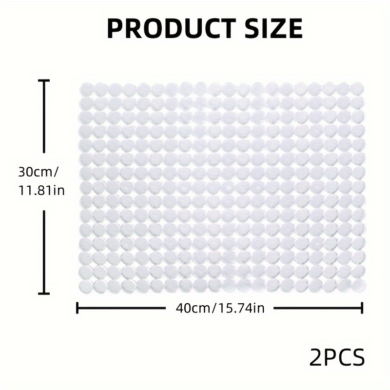 2 pack pvc kitchen sink protector mats non slip   dish drying mats for stainless steel porcelain sinks durable plastic sink mats