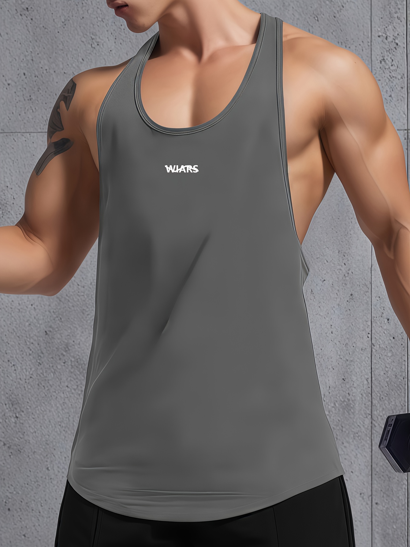 Men's Workout Vest - Lightweight Breathable Athletic Shirt for Gym, Running, Training - Sleeveless Muscle Builder Top - Machine Washable Fitness Apparel for Men & Teens