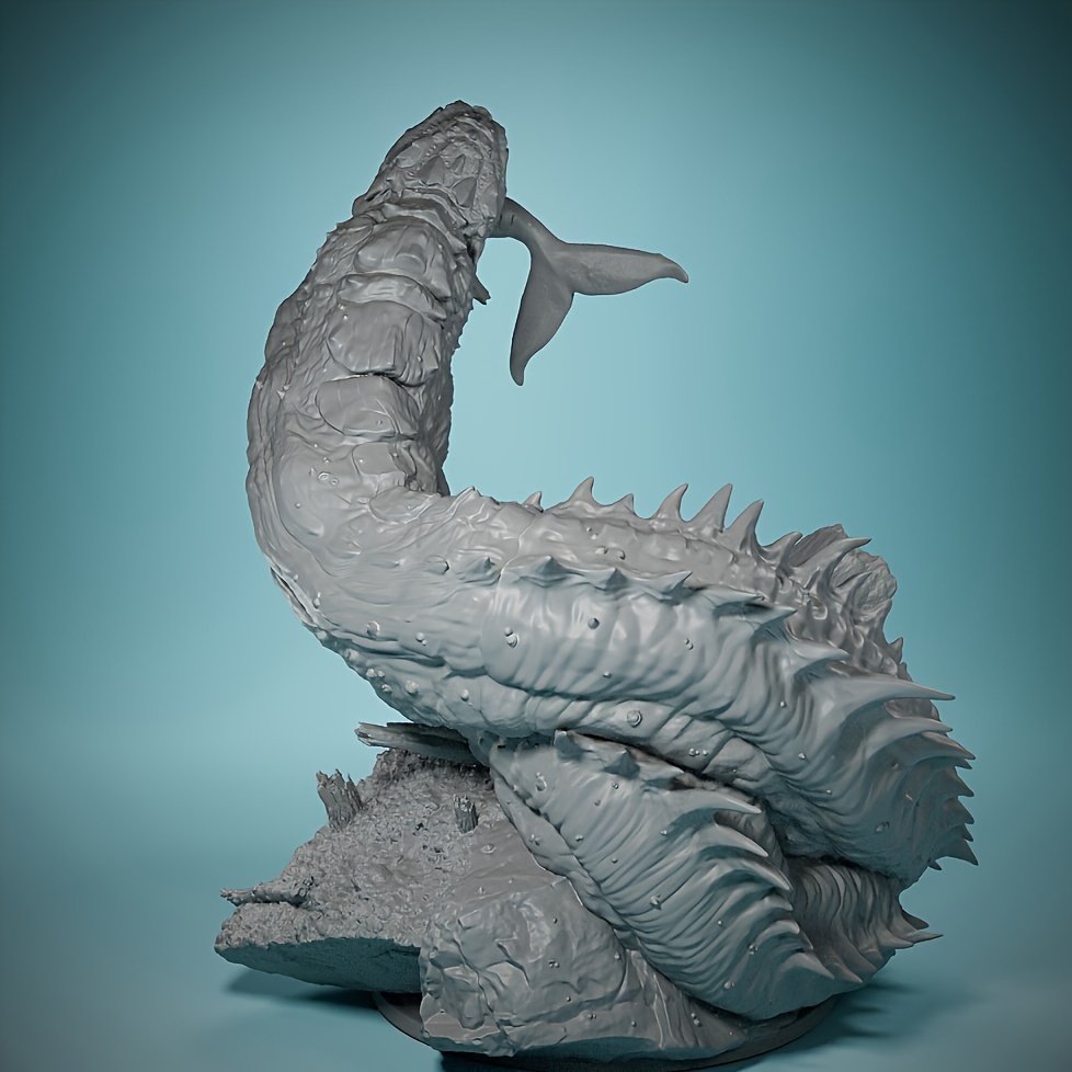 

Jormungandr Devouring, 3 D Miniature D&d Dnd , Exquisite Models, The First Choice Of Collectors And Board Game Enthusiasts, For Your Partner To Fight Alongside
