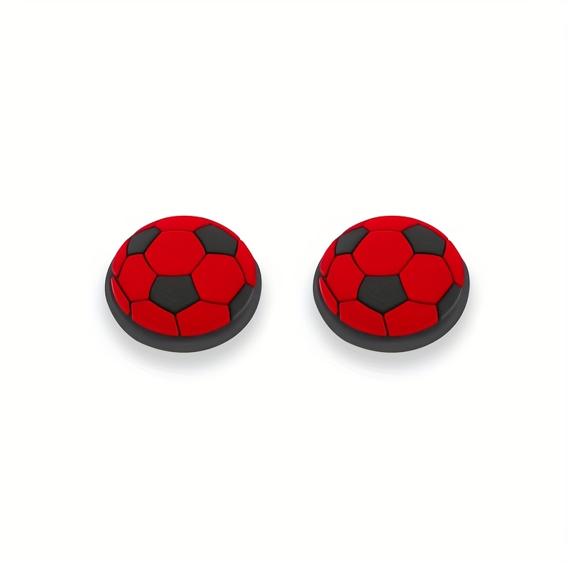 Soccer Theme Joystick Cap, Thumb Cap, Joystick Protective Cap, , High Quality Material, Soft And Comfortable, Anti-slip And Wear-resistant, Gift For , For Ps5/ps4//switch Pro