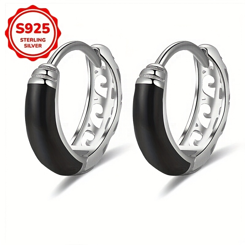 Image of 925 Sterling Silver Retro Design , Easy, Elegant, Fashionable And Versatile, Suitable For Daily Wear, Valentine's Day Gifts, Holiday Gifts, Suitable For Birthday Gifts, Beach Vacations
