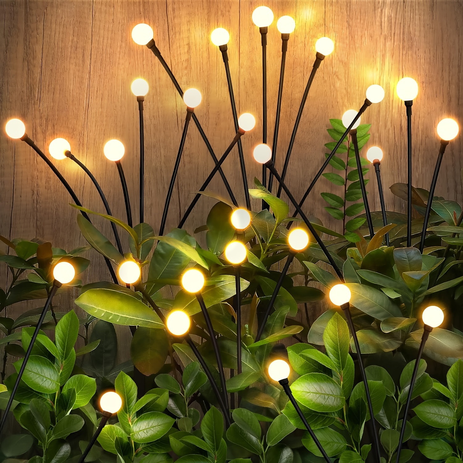 

6 Packs 72 Lights, Upgraded Solar Lights Outdoor - Swaying , Firefly Lights With Highly Flexible Copper Wires, Yard Pathway Christmas Landscape Stake Lights