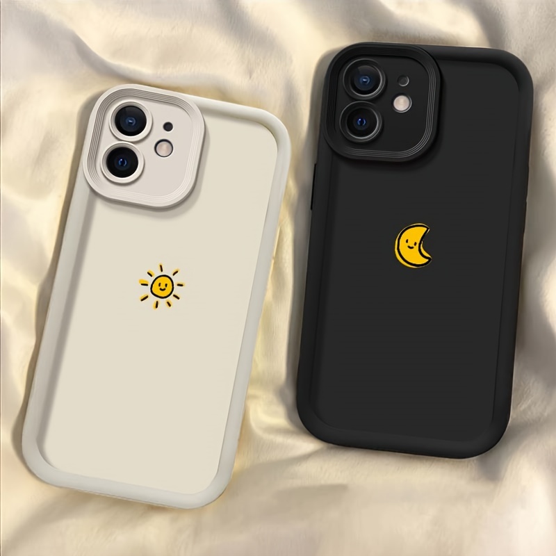 

Simplicity Moon Sun Sky Ladder Painting Phone Case For Iphone 11 12 13 14 15 Promax