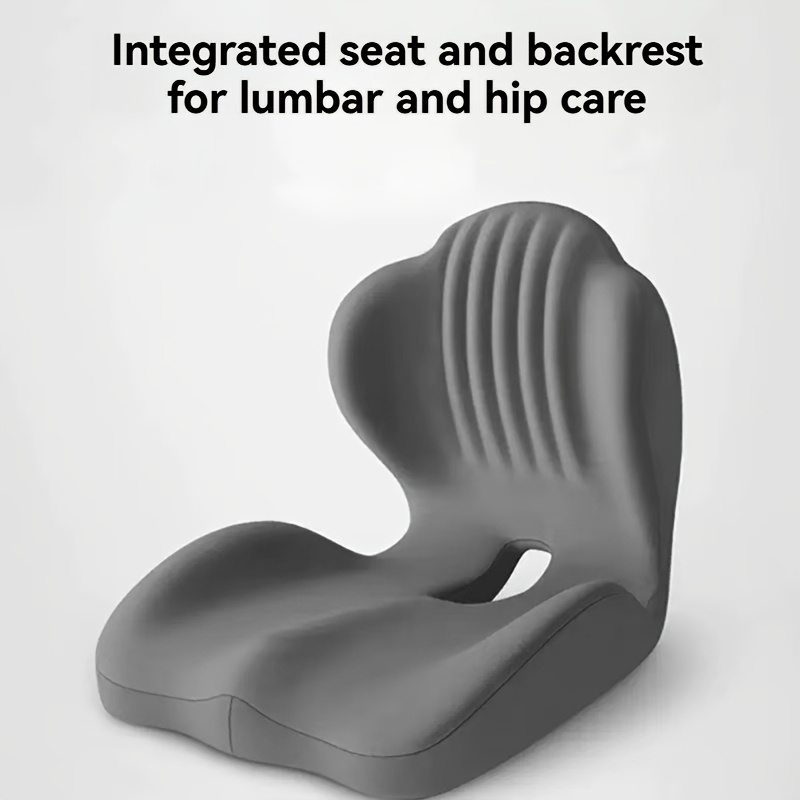 TEMU Cuscino Lombare VoitureInte, Cuscino a per Supporto e Lombare, Memory Foam Ergonomico, Supporto Schienale ad Resistenza, Traspirante, per Auto,