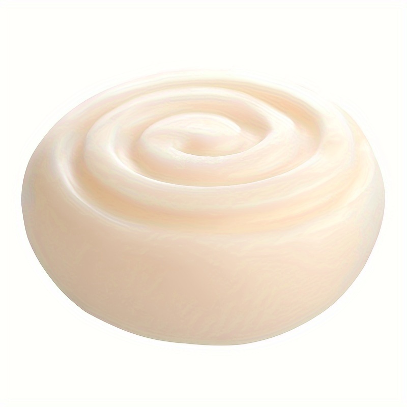 

6-cavity 3d Swirl Silicone Soap Mold, 2.56" Round Diy Handmade Craft Mould For Soap Making