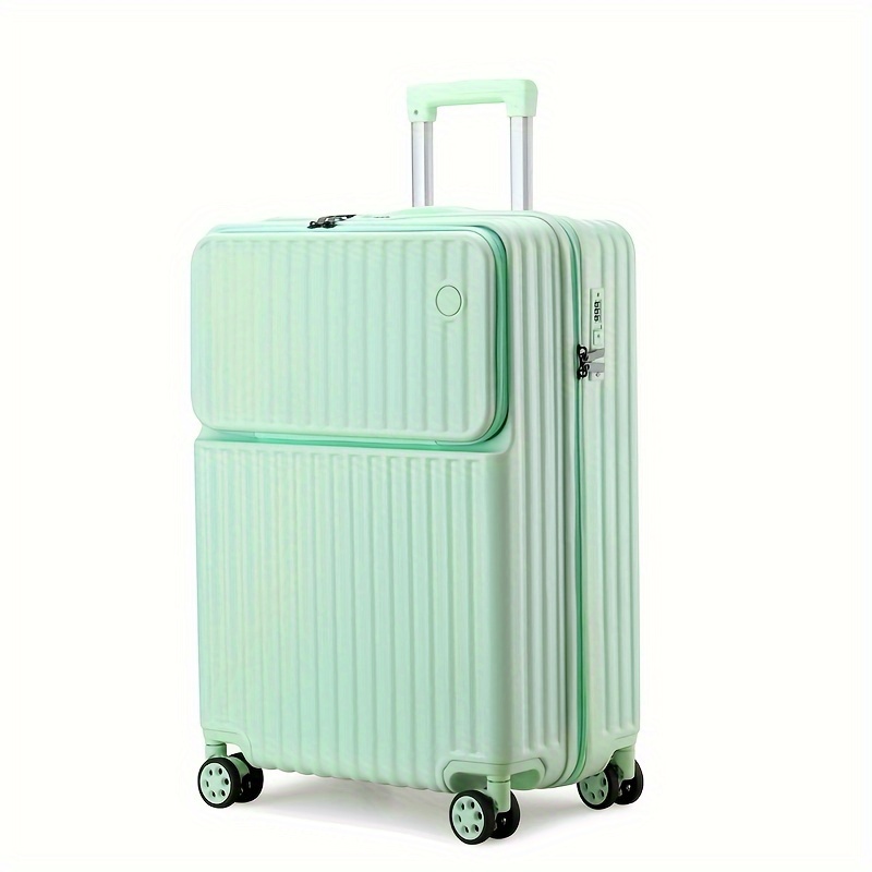 Mint green hard shell suitcase on sale