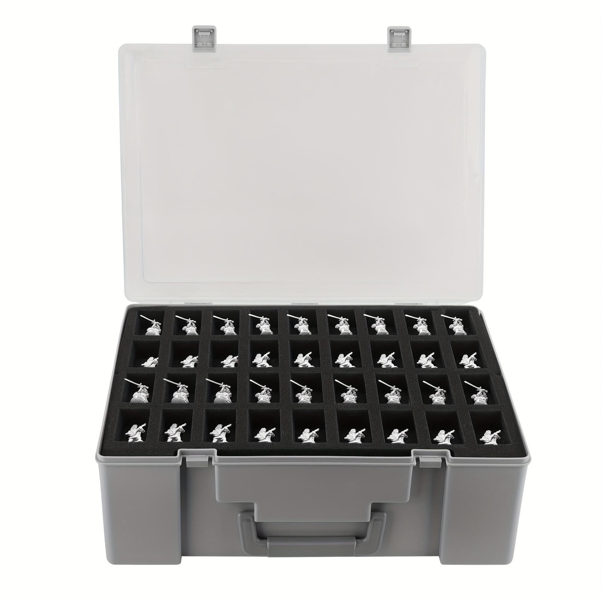 Miniature Storage Carrying Case, 108 Slot Figure Organizer