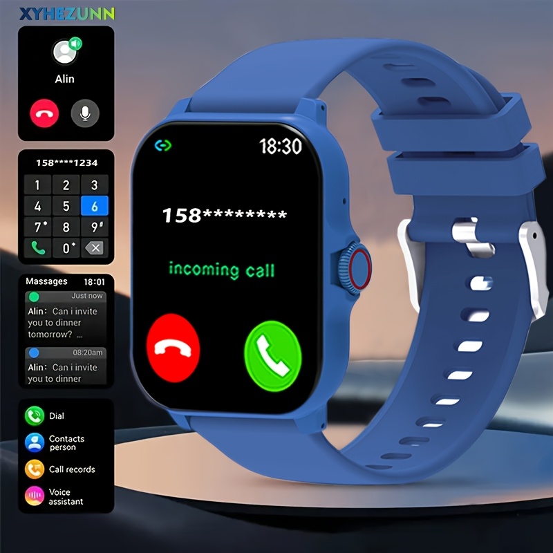 2026 83 inch full touchscreen smartwatch wireless 5 0 call text music multiple sports 260mah battery usb charging ideal gift for an fashion accessory vibrant display Product details 3