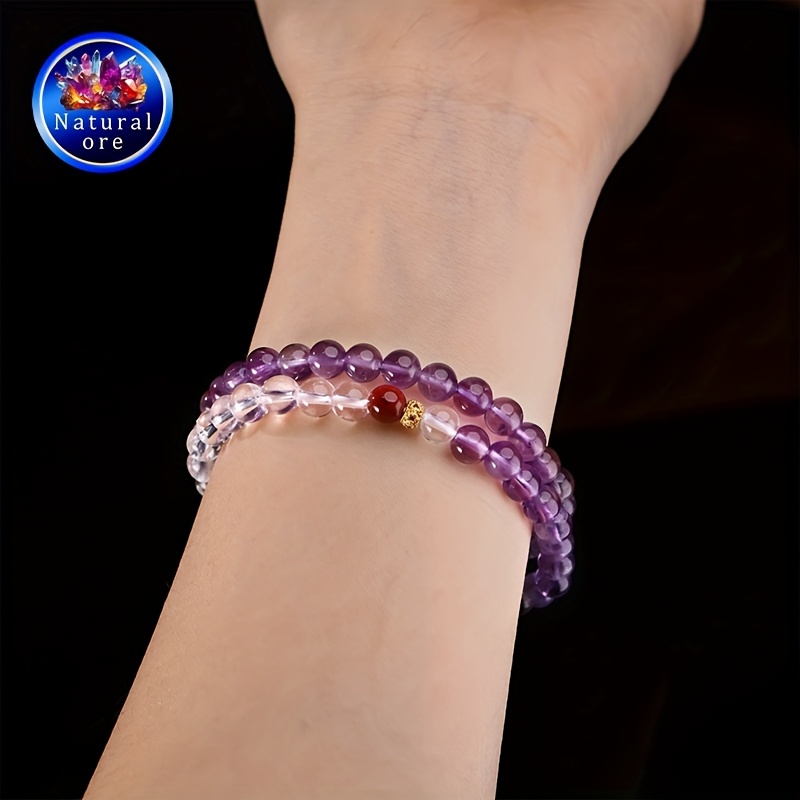 Natural Stone Bead Bracelet in Gift Box