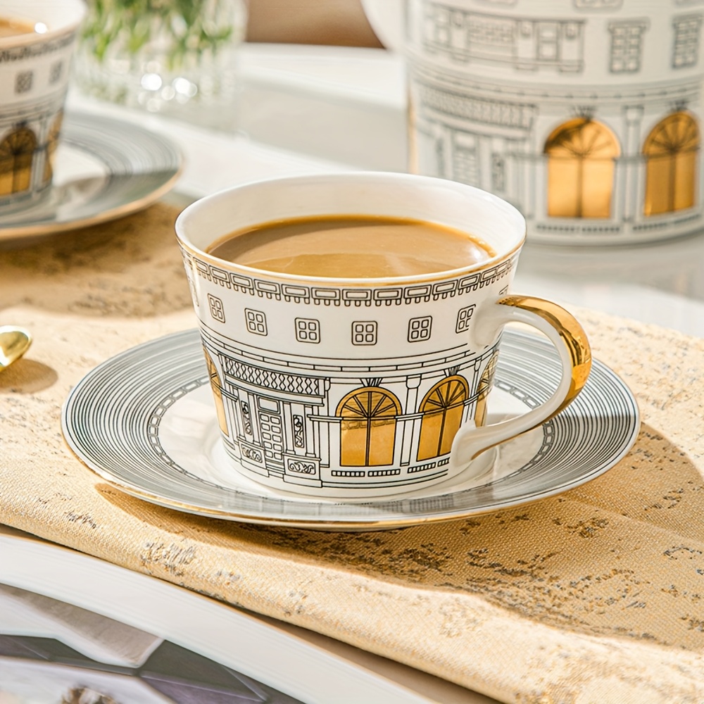 cup and saucer set sold on Temu United States