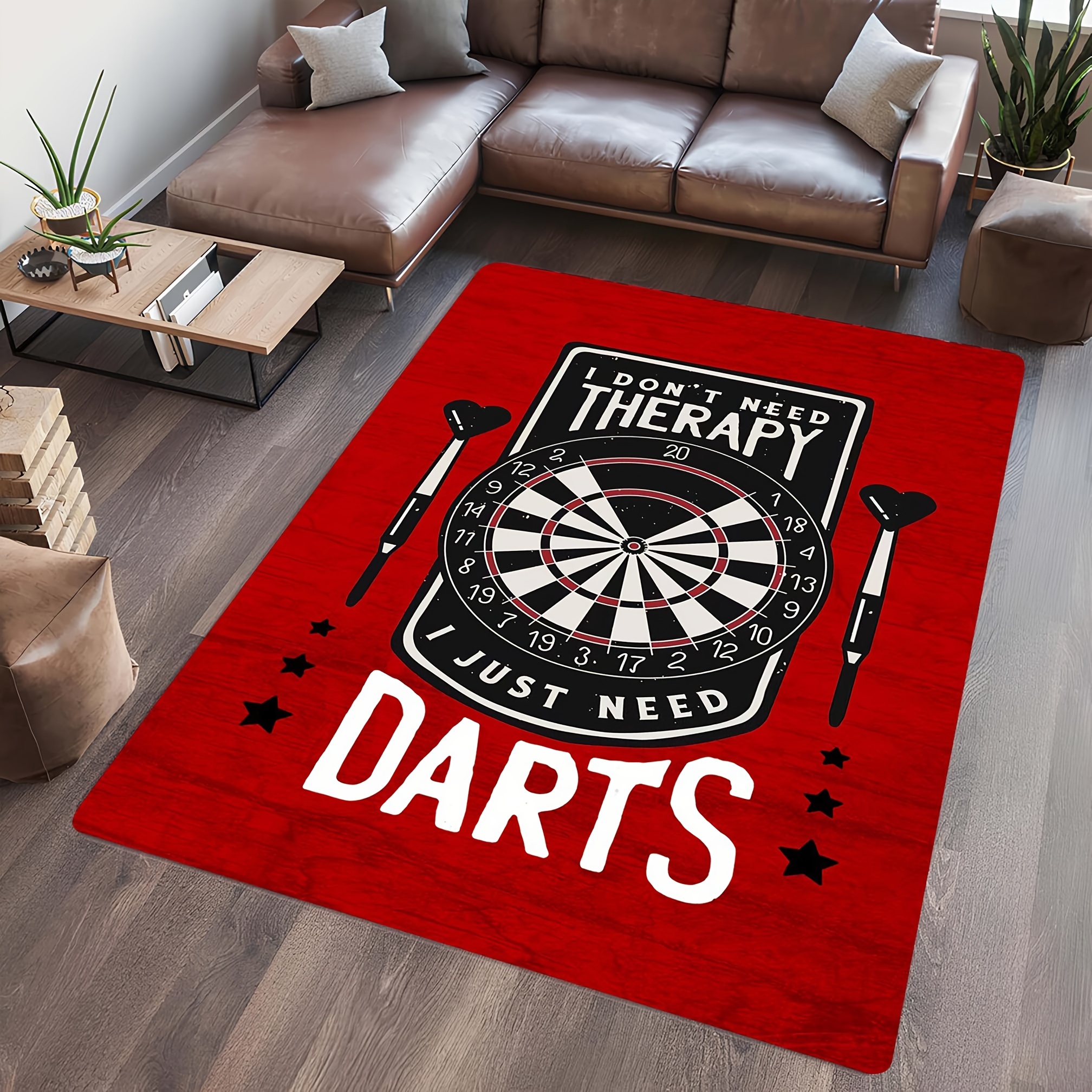 

Rectangle Dart Board Non-slip Rug Pad For Living Room And Kitchen, Machine Made Polyester 1cm Thick, Braided Weave, Washable Durable Dirt-resistant Mat, 480gsm - 1pc