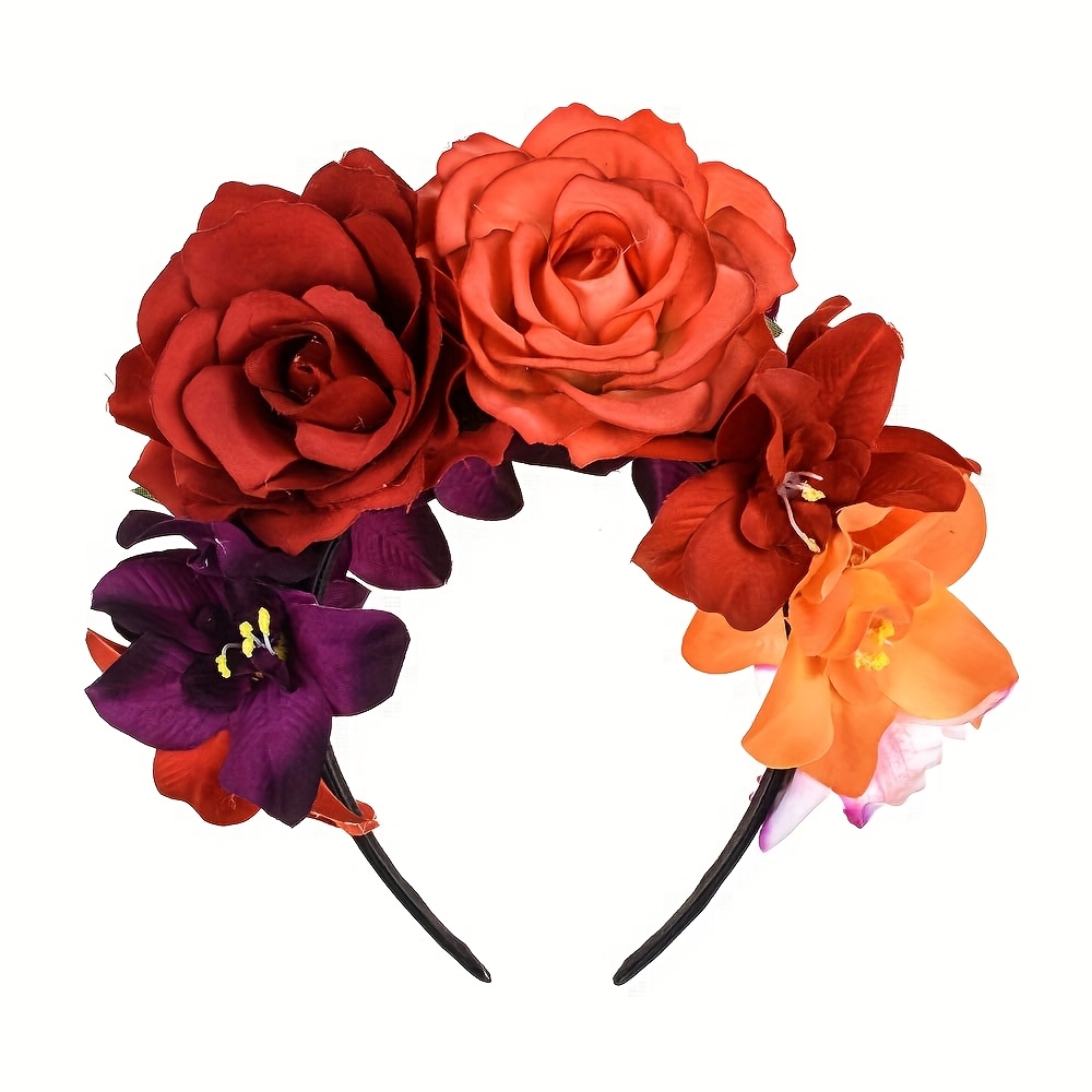 E-shop Tag der Toten Halloween Stirnband und Partykostüm-Accessoires