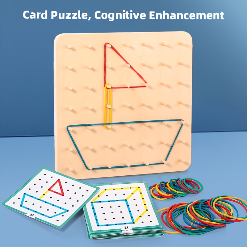 Board Game/Puzzle Board Rubber Band Toy Game