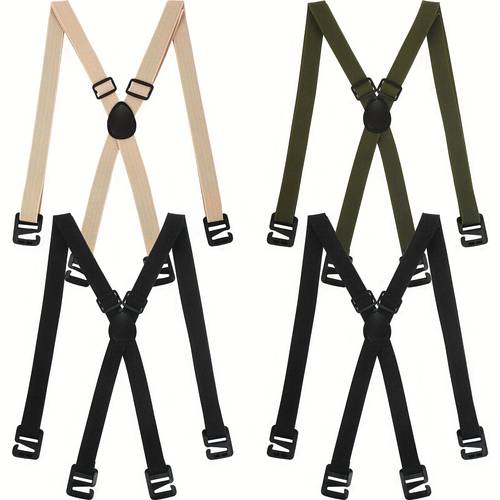 4pcs Hidden Suspenders For Men Hidden Suspenders Adjustable Under Clothing