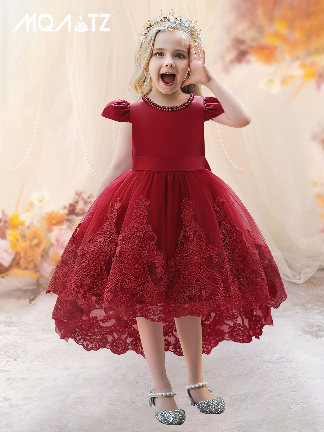 Fancy flower clearance girl dresses