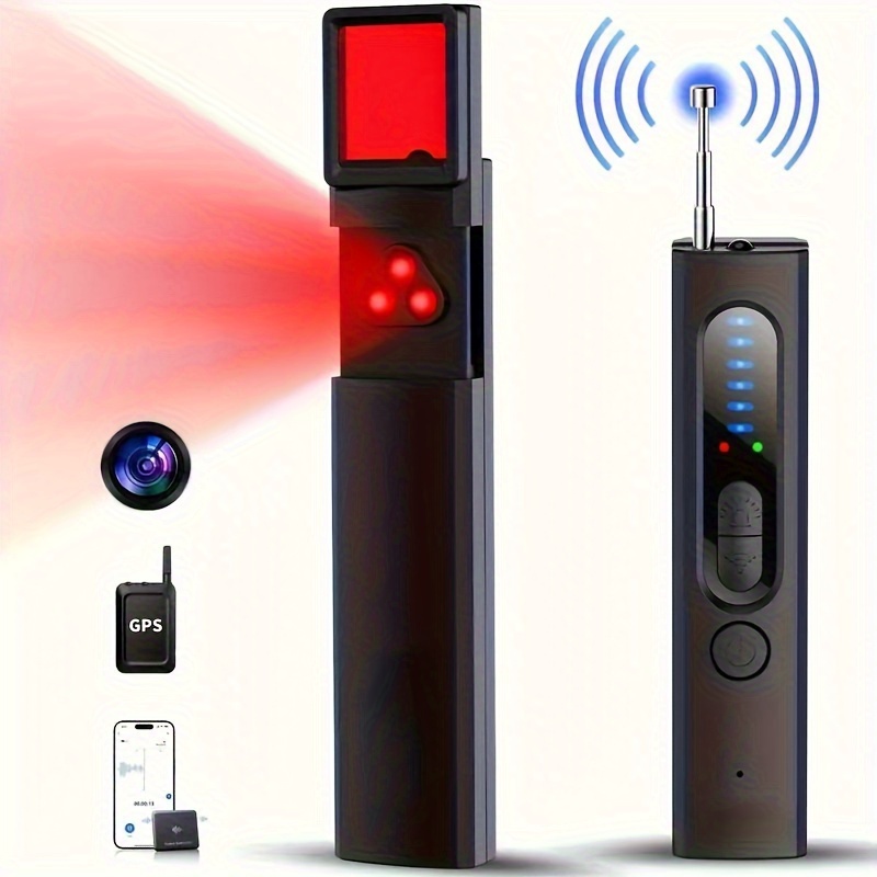 

Portable Wireless Privacy Detector - Anti-spy Camera & Bug , Real-time Hidden Device Detection For Cars, Bathrooms, Offices & Hotels, 25-hour ,