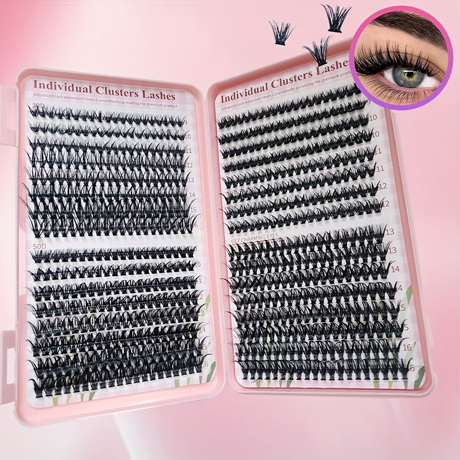 

Ailaishi Diy Lash Extension Kit - 640pcs Lengths (9-16mm) D Individual With & Seal, Comfort Tweezers - Beginner Friendly, Reusable