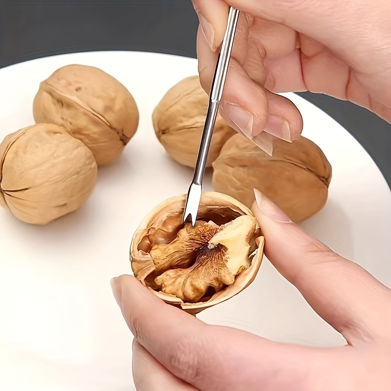 

1pc Casse-Noix et à Fruits en Métal - Gadget de Cuisine pour Casser Facilement les Noix et , pour les Fêtes & l'