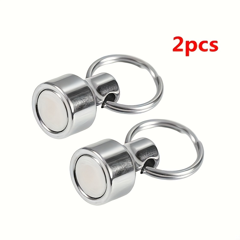 2 Pack Heavy Duty Magnetic Metal Buckles, 11.02 Lbs Pull Force, Strong Fastening Connectors, Suitable For Outdoor Tools, Camping Gear, Backpack Equipment