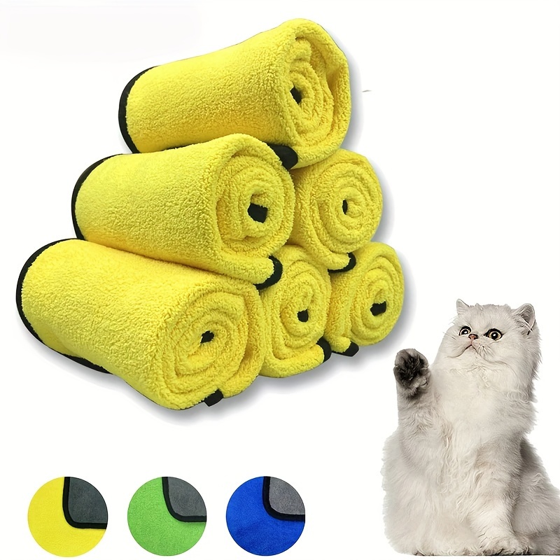 

Ultra-absorbent Quick-dry Pet Towel For Dogs - Soft, Lint-free Polyester Bath & Grooming Cloth Dog Towel Dog Towels Pet Bath Drying Towels
